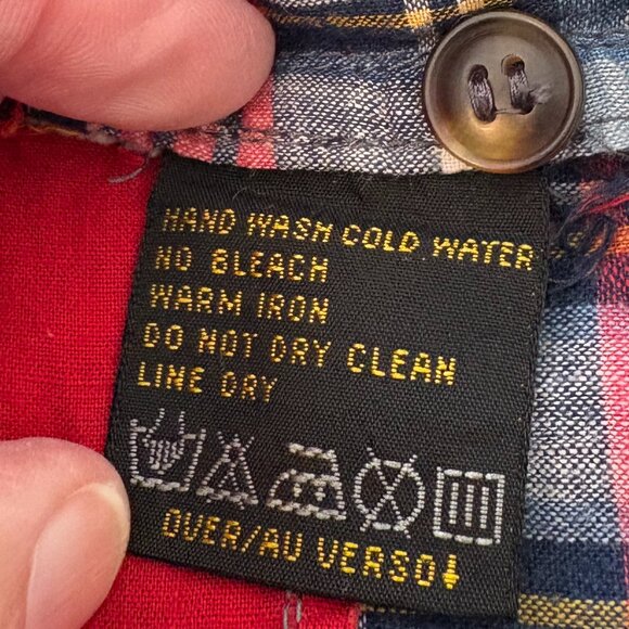 Rare Vintage Cotton Patchwork Blouse by Liz Sport - Picture 3 of 11